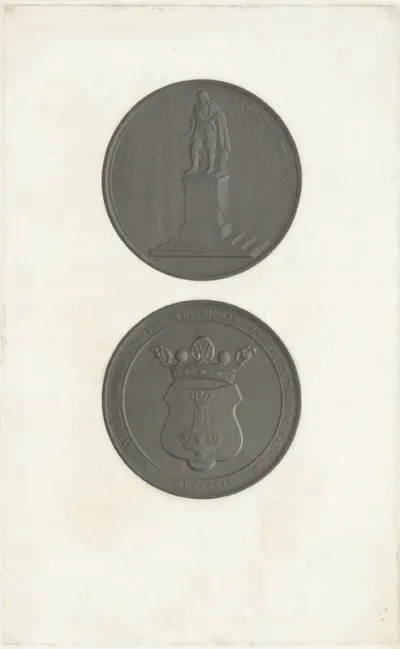 Penning ter gelegenheid van de onthulling van het standbeeld van Michiel Adriaenszoon de Ruyter