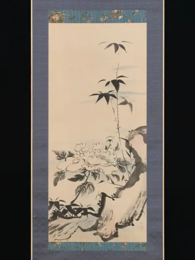 Peony and Bamboo