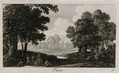 People eating in the shade beneath a tree; representing June