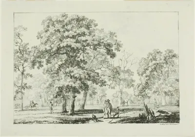 People Walking in a Wood