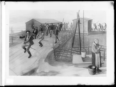 Per Åke Laurén: "Matkalla tappeluun" n. vuodelta 1900