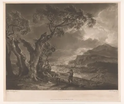 Perdita found by an Old Shepherd and Clown