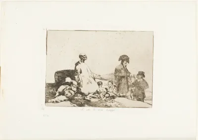 Perhaps they are of another breed, plate 61 from The Disasters of War