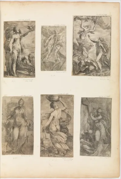 Persephone and Ascalaphus (?)