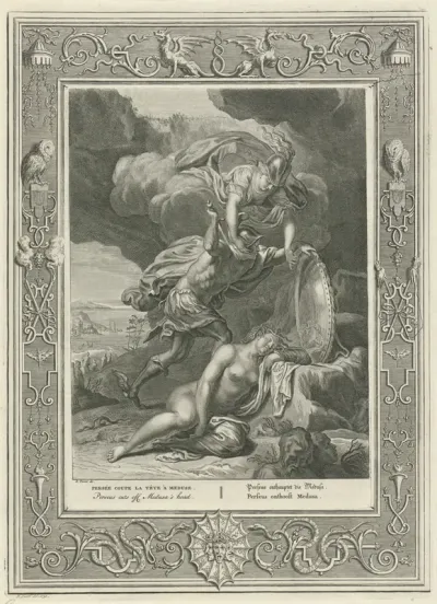 Perseus doodt Medusa
