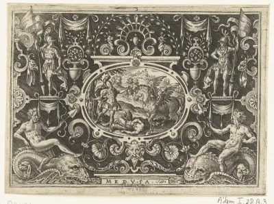 Perseus met het hoofd van Medusa