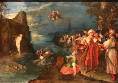 Perseus releases Andromeda
