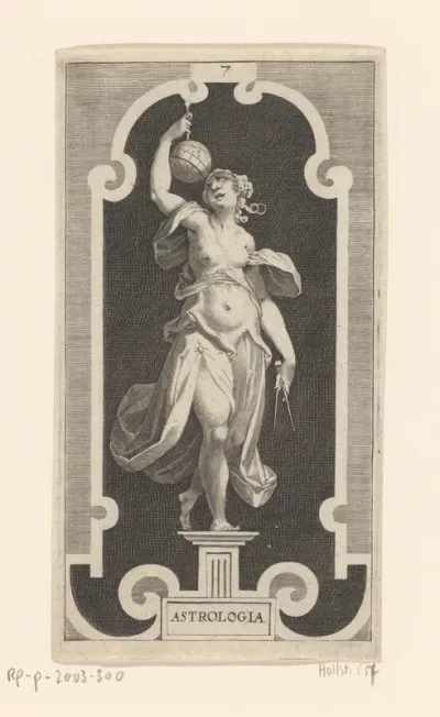 Personificatie van Astrologie