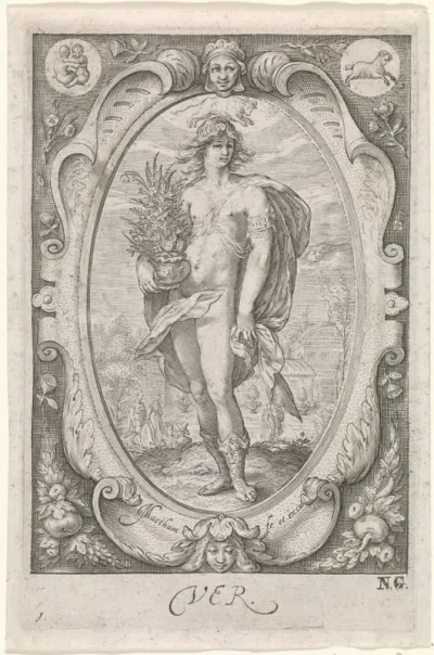 Personificatie van de lente (ver)