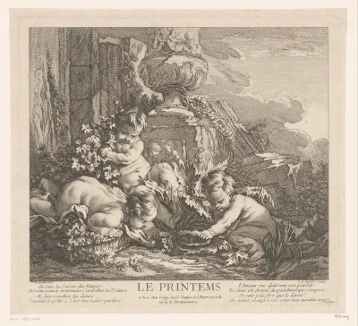 Personificatie van de lente
