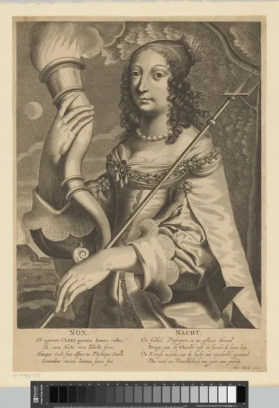 Personificatie van de nacht