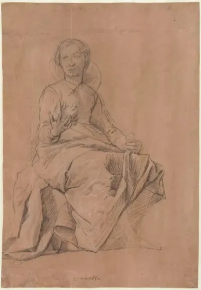 Personificatie van de Snelheid of Behendigheid (Prontezza)