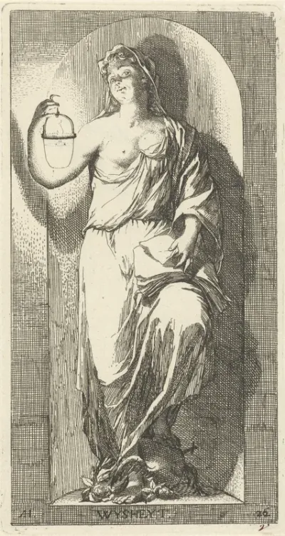 Personificatie van de wijsheid