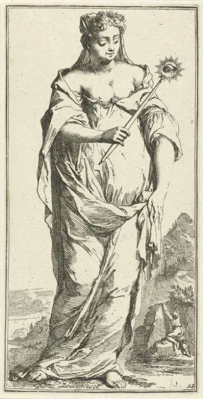 Personificatie van de zedigheid