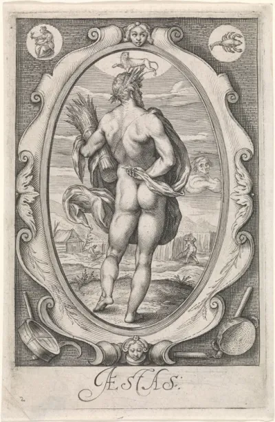 Personificatie van de zomer (aestas)