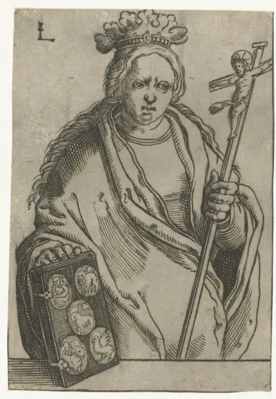 Personificatie van het Chistelijke Geloof