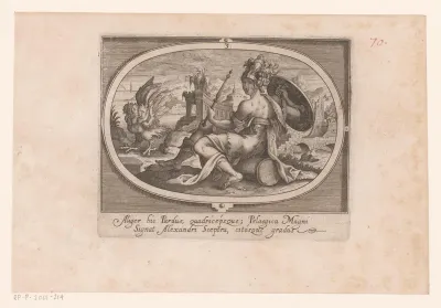 Personificatie van het Macedonische Rijk
