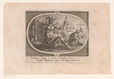 Personificatie van het Perzische Rijk