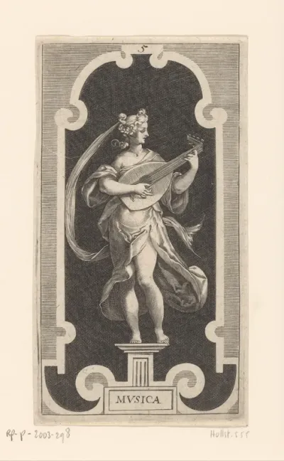 Personificatie van Muziek