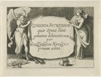 Personificaties van Faam en Kunst