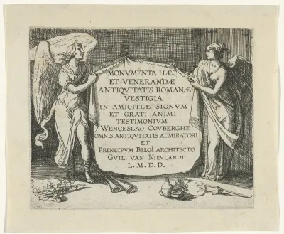 Personificaties van Faam en Kunst