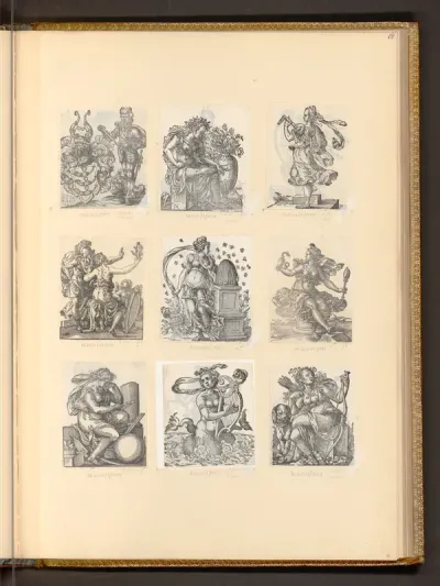 Personifikationen und mythologische Figuren