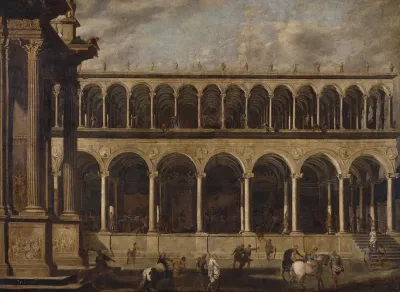 Perspective of a Gymnasium