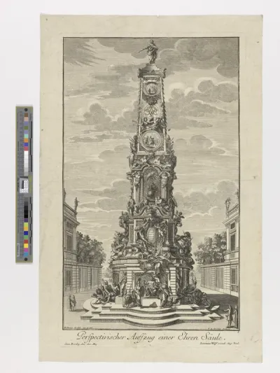 Perspective of an Column of Honour