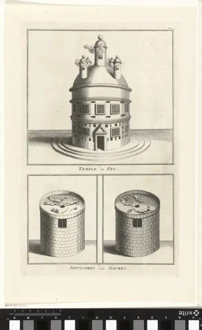 Perzische tempel en grafmonumenten