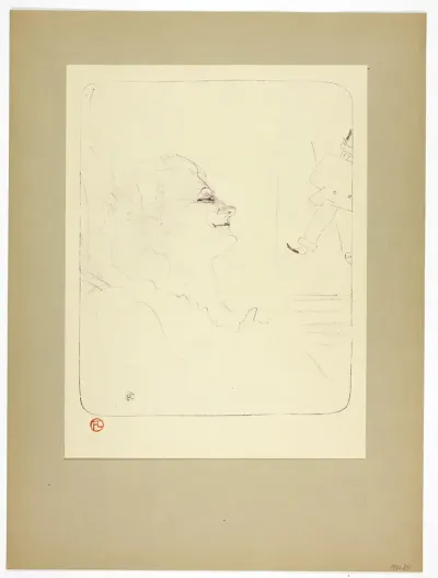 Pessima, plate three from Yvette Guilbert