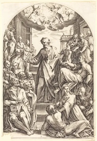 Peter Raising Tabitha