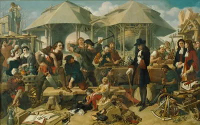 Peter the Great at Deptford Dockyard