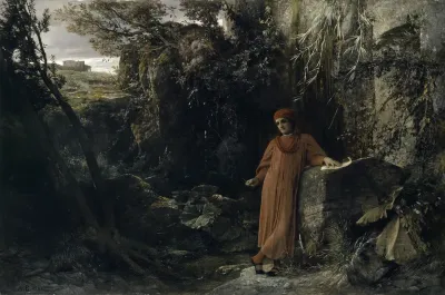 Petrarch at the Spring of Vaucluse