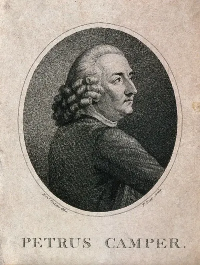 Petrus Camper. Stipple engraving by T. Kirk after R. Vinkeles
