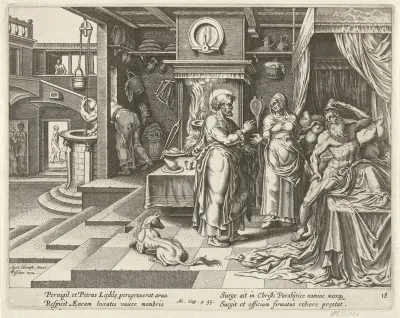 Petrus geneest Enias