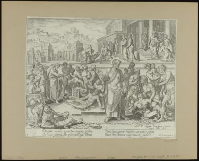 Petrus Healing The Sick With His Shadow