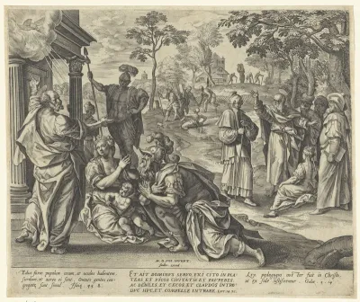 Petrus in Caesarea