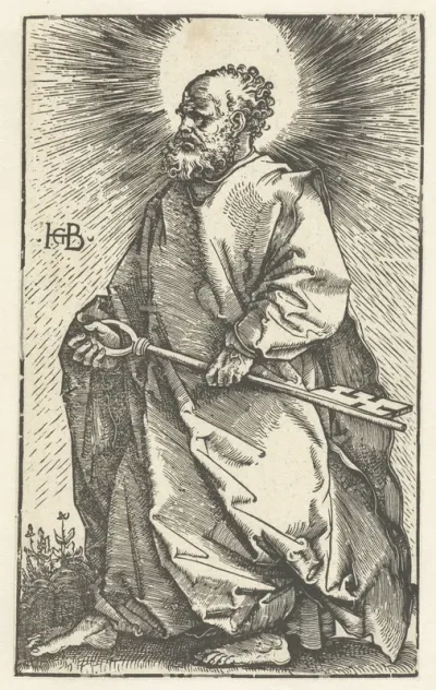 Petrus met sleutel