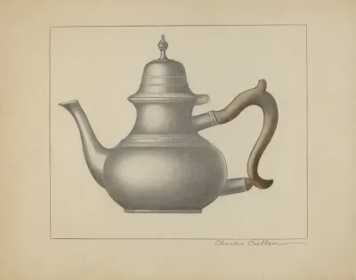 Pewter Teapot