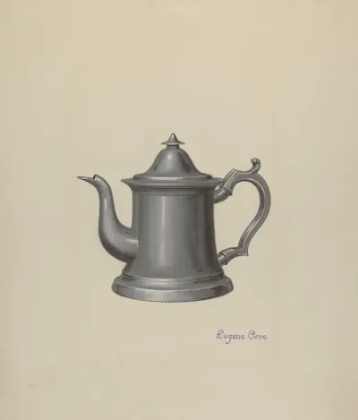 Pewter Teapot
