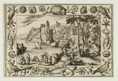 Pharaoh's Daughter Finding Moses, from Landscapes with Old and New Testament Scenes and Hunting Scenes