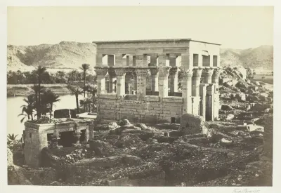 Pharoah's Bed, Philæ, from the Great Temple