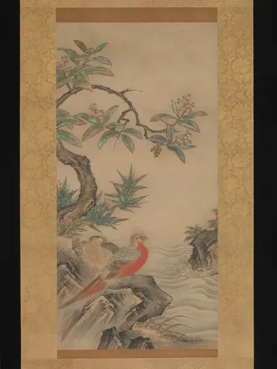 Pheasants among Trees: Flowers of the Four Seasons