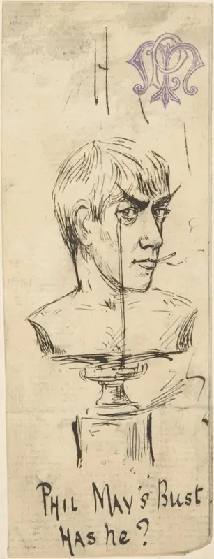 "Phil May's Bust. Has he?"