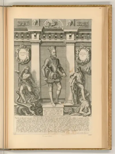 Philippus Cathol Rex Hisp.