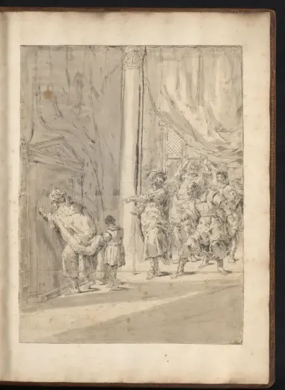 Philippus II van Macedonië ziet de verwekking van Alexander de Grote