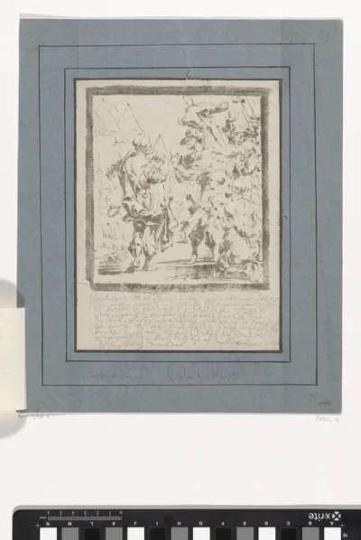 Philippus van Macedonië en gevangene Demadius