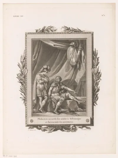 Philoctetes vertelt Telemachus zijn avonturen