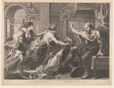 Philomela en Procne tonen koning Tereus het hoofd van zijn zoon Itys