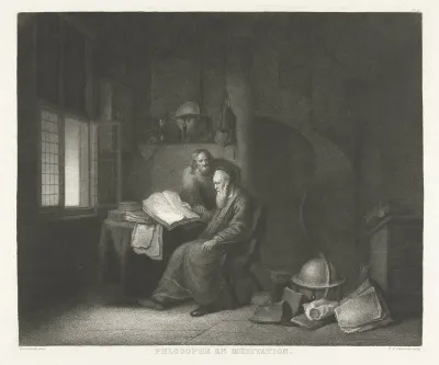 Philosophe en méditation